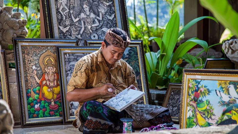 artisan-village-batuan-2 BATUAAN VILLAGE; PAINTER ARTS COMMUNITY