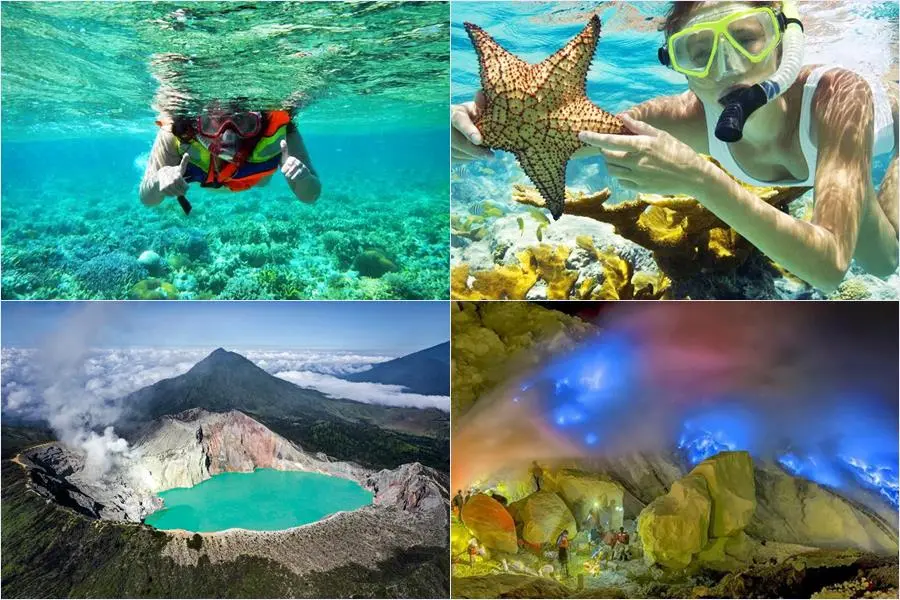 2 Days 1 Night Package | Menjangan Snorkeling + Ijen Crater Tour